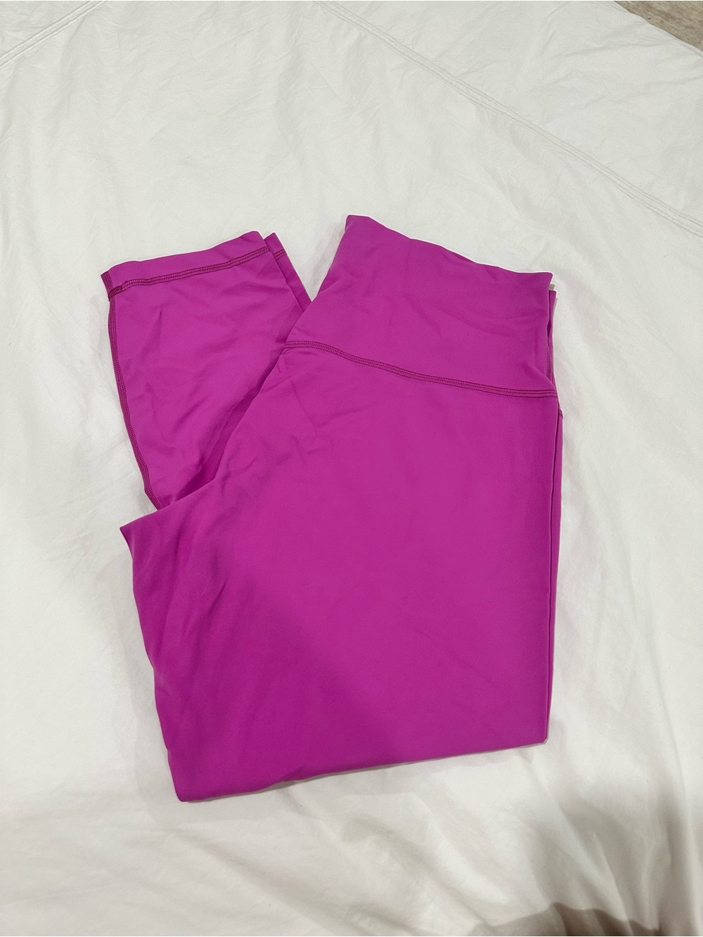 lululemon Align High-Rise Crop Leggings Pink Size 14